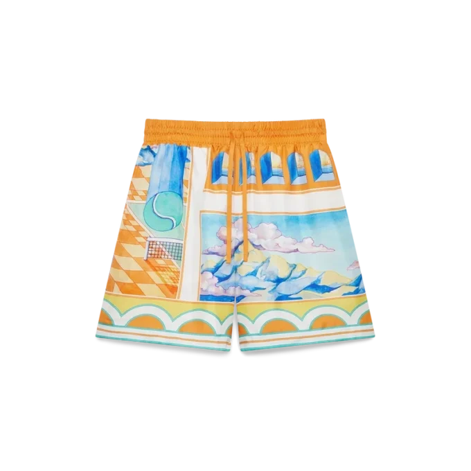 Surreal Pool silke-Shorts Surreal Pool silke-Shorts
