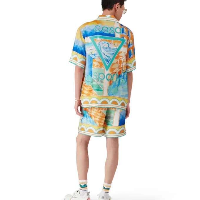 Surreal Pool silke-Shorts Surreal Pool silke-Shorts