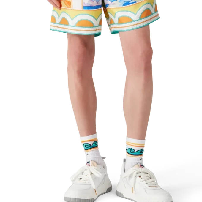 Surreal Pool silke-Shorts Surreal Pool silke-Shorts