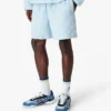 Sweatshorts med applikeret monogram