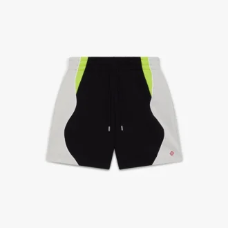 Sweatshorts med farveblokke