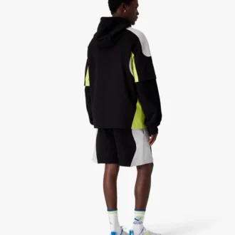Sweatshorts med farveblokke