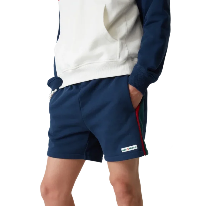 Sweatshorts med farveblokke