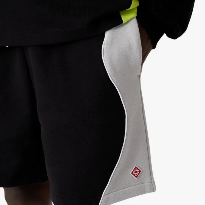 Sweatshorts med farveblokke