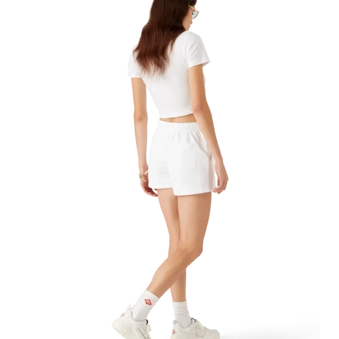 Sweatshorts med stablet logo Sweatshorts med stablet logo