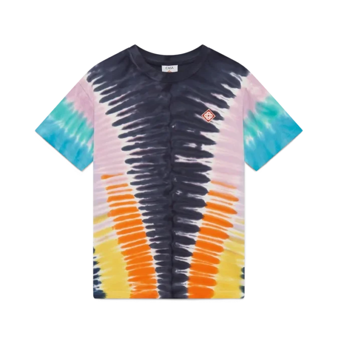 T-shirt med gradient-batik T-shirt med gradient-batik