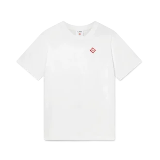 T-shirt med kort ærme og diamantlogo
