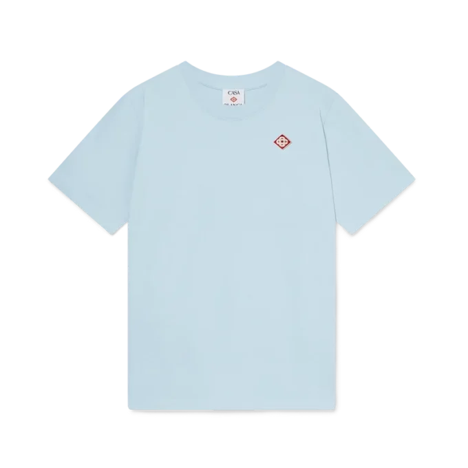 T-shirt med kort ærme og diamantlogo