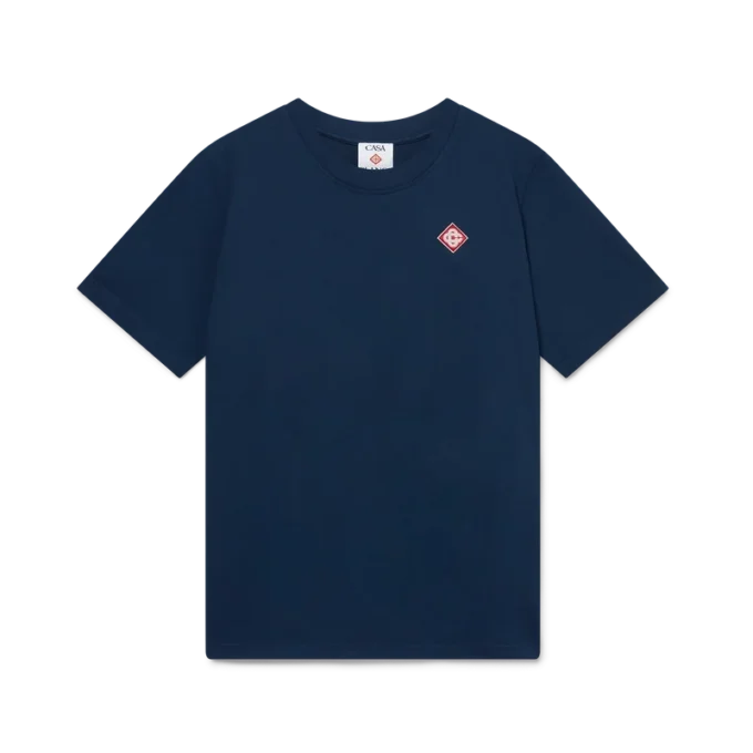 T-shirt med kort ærme og diamantlogo