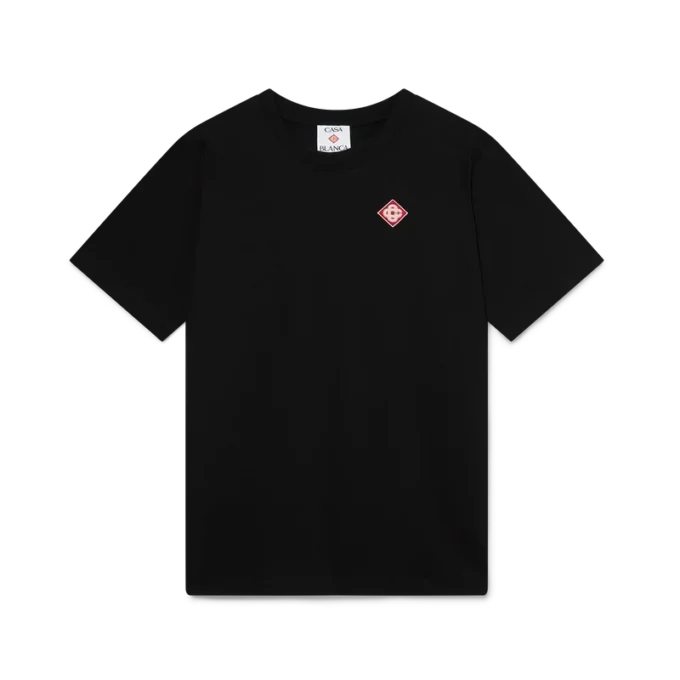 T-shirt med kort ærme og diamantlogo