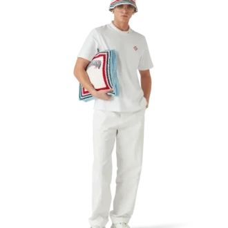 T-shirt med kort ærme og diamantlogo