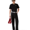 T-shirt med kort ærme og diamantlogo