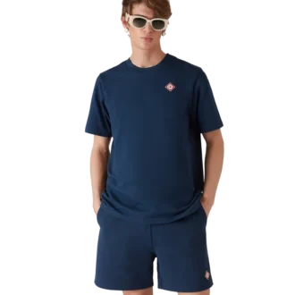 T-shirt med kort ærme og diamantlogo