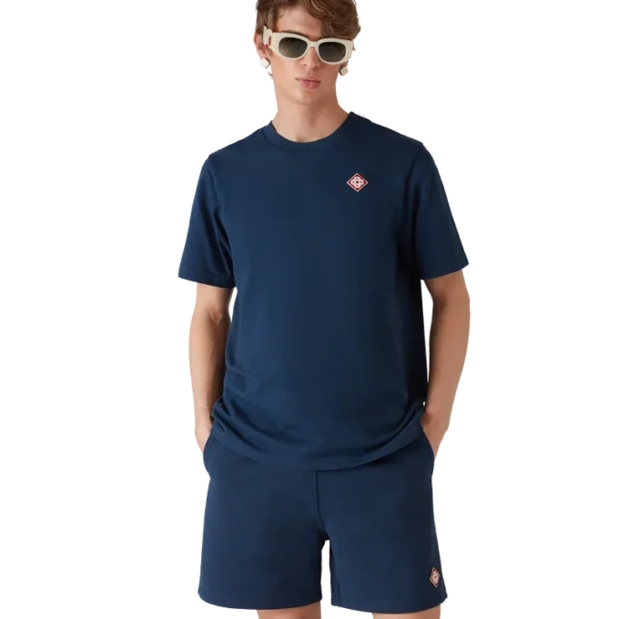 T-shirt med kort ærme og diamantlogo