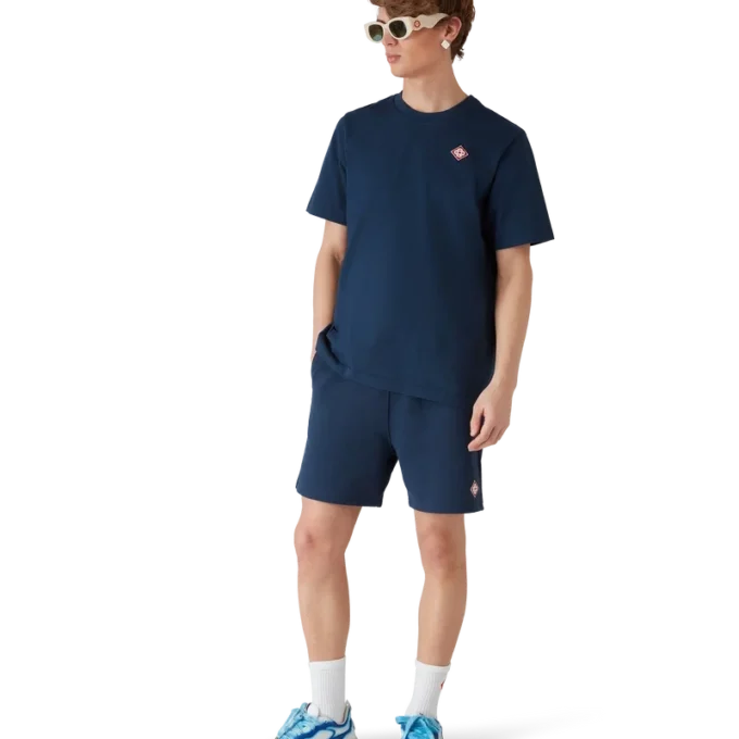 T-shirt med kort ærme og diamantlogo
