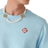 T-shirt med kort ærme og diamantlogo
