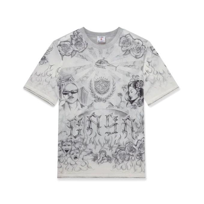 Tattoo Mesh Top
