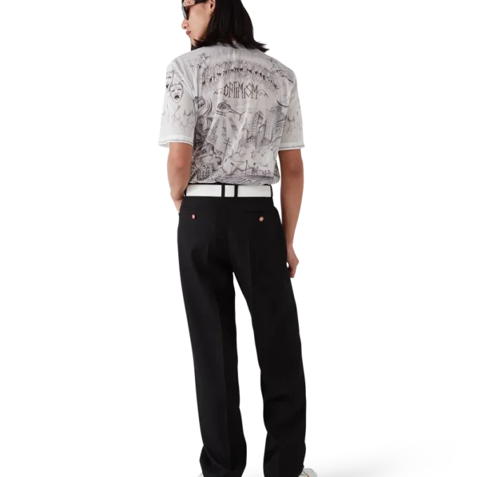 Tattoo Mesh Top