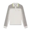 Tennis Boucle langærmet poloshirt