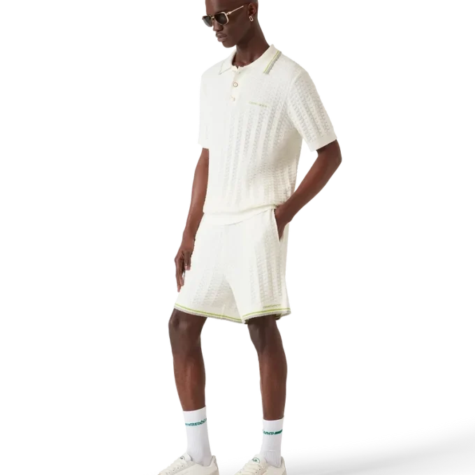 Tennis Boucle-poloskjorte