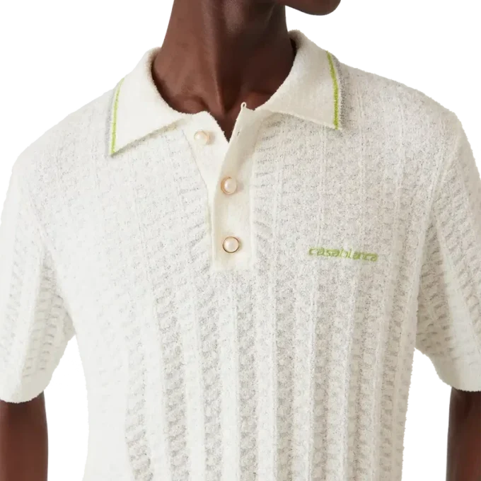 Tennis Boucle-poloskjorte