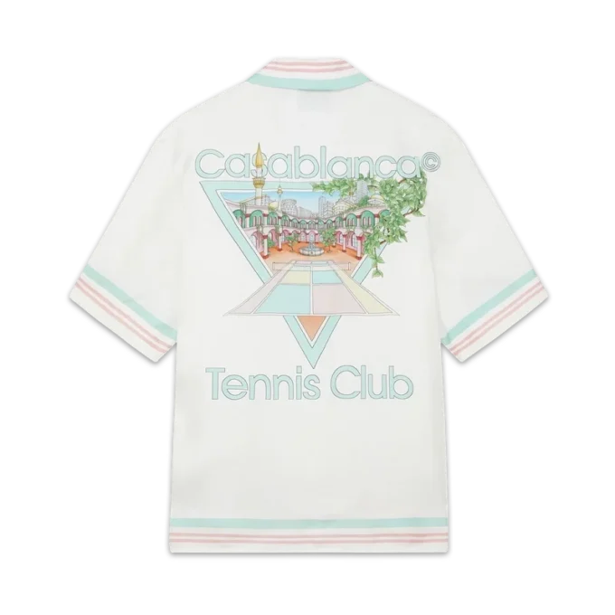 Tennis Club Icon silke-skjorte