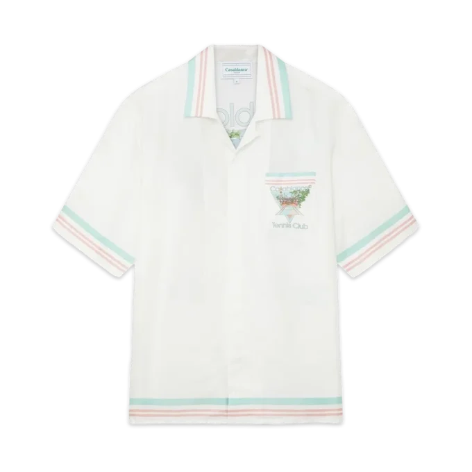 Tennis Club Icon silke-skjorte