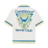 Tennis Club kortærmet silke-skjorte