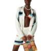 Tennis Crochet Shacket