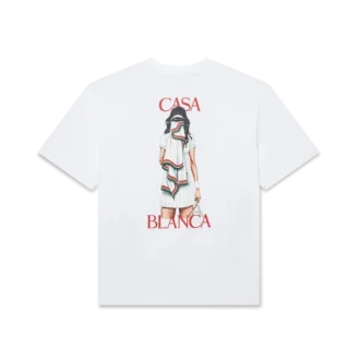 Tennis Girl kortærmet T-shirt i shorts