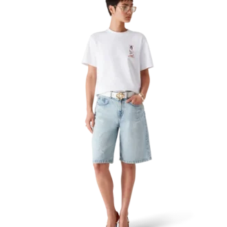 Tennis Girl kortærmet T-shirt i shorts