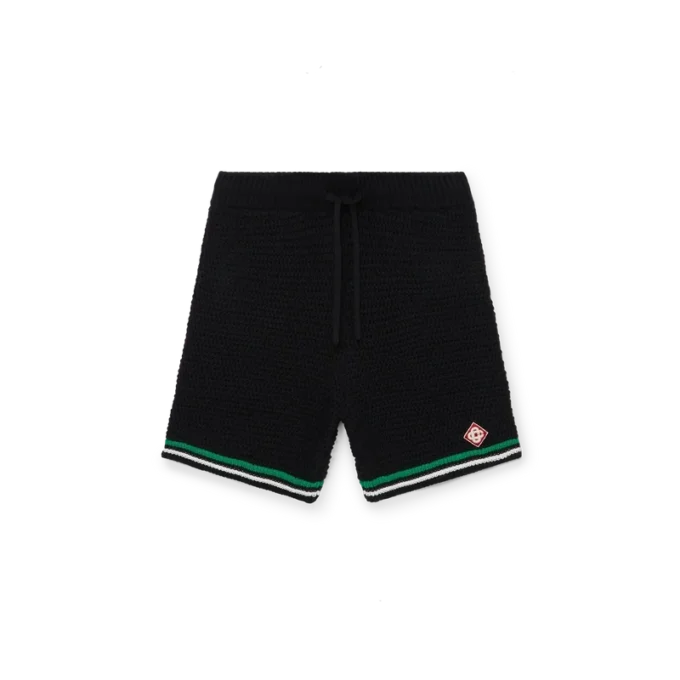 Tennis-hæklede Shorts Tennis-hæklede Shorts