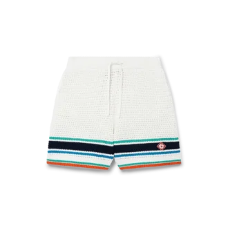Tennis-hæklede Shorts