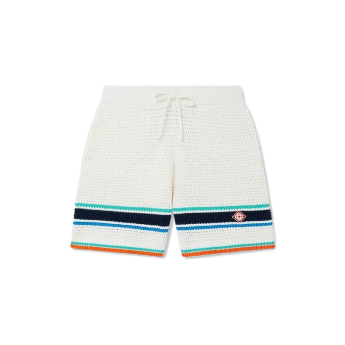 Tennis-hæklede Shorts Tennis-hæklede Shorts