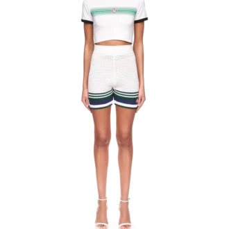 Tennis-hæklede Shorts