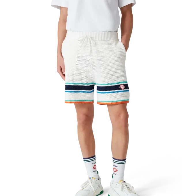 Tennis-hæklede Shorts Tennis-hæklede Shorts