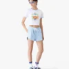 Tennis Landscape Ringer baby-T-shirt med korte shorts