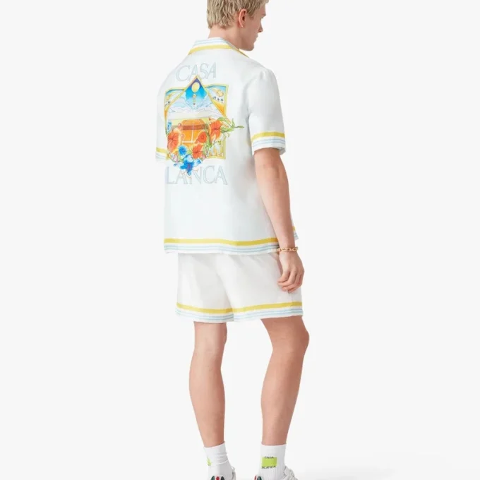 Tennis Landscape silke-Shorts Tennis Landscape silke-Shorts