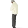 Tennis Mascot jakke med kvartlængde lynlås og imiteret pels
