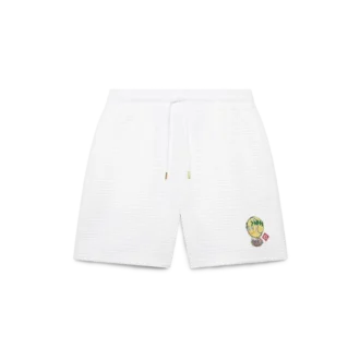 Tennis Mascot quiltede sweatshorts