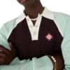 Tennis-poloshirt med lange ærmer