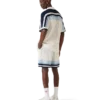 Tennis-shorts i bomuldshækling