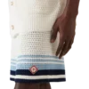 Tennis-shorts i bomuldshækling