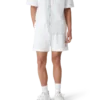Tennisstribede frotté-Shorts Tennisstribede frotté-Shorts