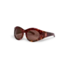 Tortoiseshell Goggle solbriller | Casablanca Paris Tortoiseshell Goggle solbriller | Casablanca Paris