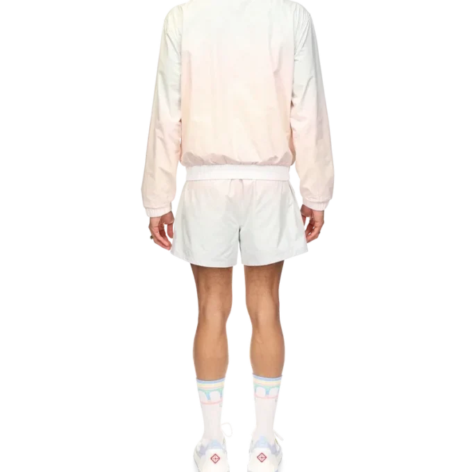 Trackjakke med gradient-laserdetaljer