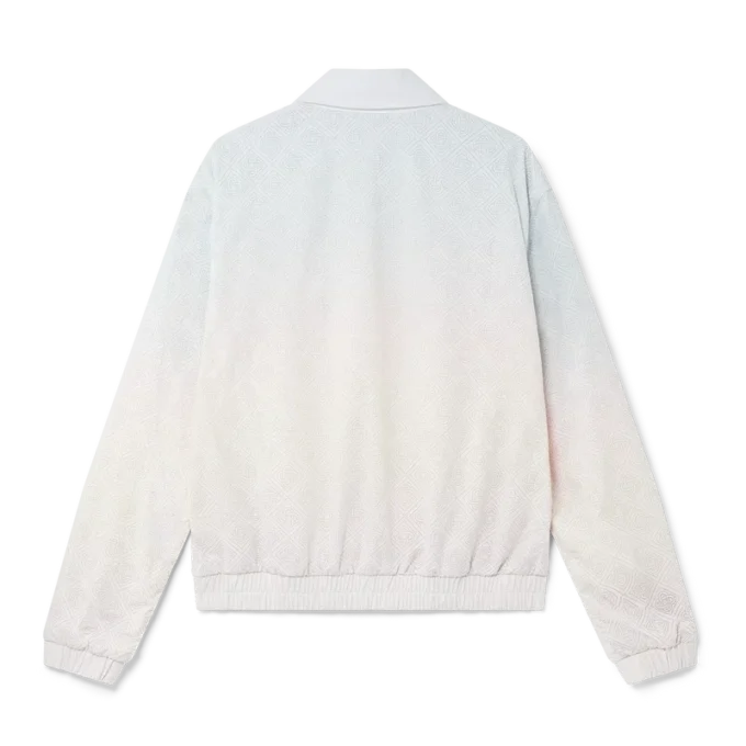 Trackjakke med gradient-laserdetaljer