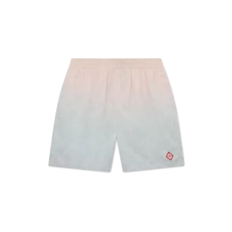 Trackshorts med gradient-laserdetaljer