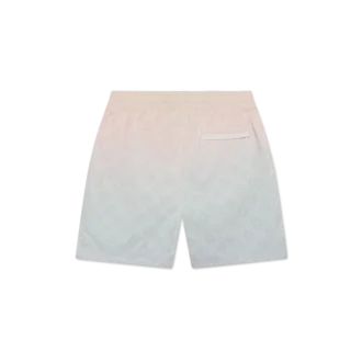 Trackshorts med gradient-laserdetaljer