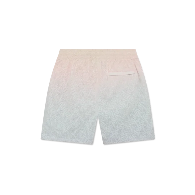 Trackshorts med gradient-laserdetaljer Trackshorts med gradient-laserdetaljer